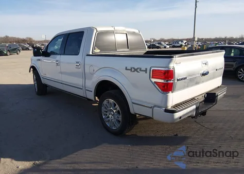 2013 Ford F-150 Platinum z USA, uszkodzony, nr VIN 1FTFW1ET8DFA52996